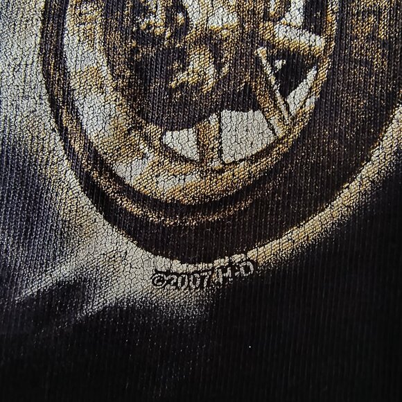 Harley Davidson 2007 black Cape Breton two sided graphic Tee Size XL - Picture 8 of 8